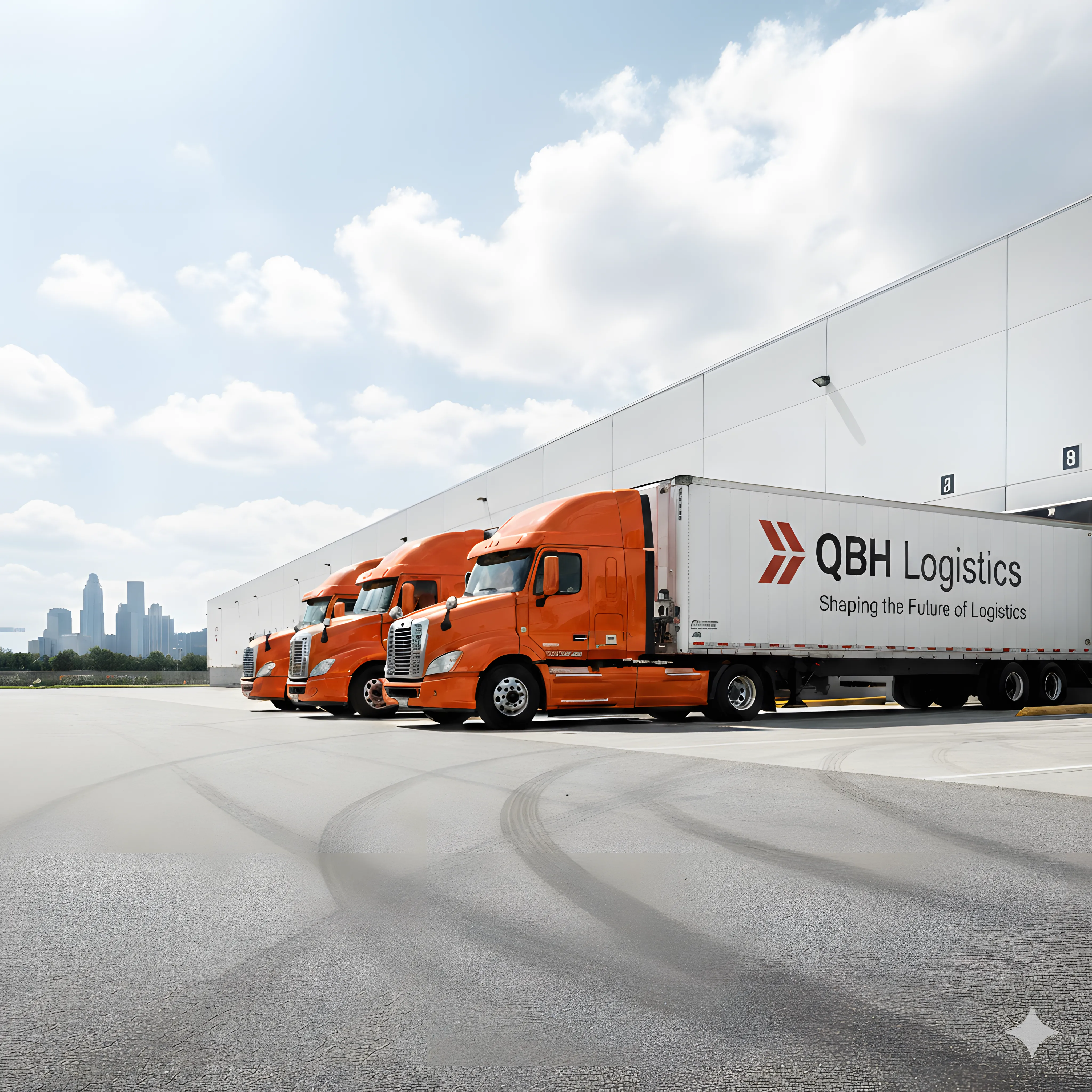 QBH Logistics Trucks